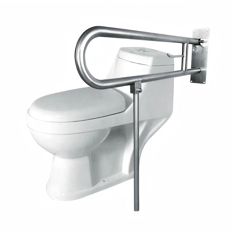Home Bathroom Grab Bar - 障害者用トイレ折りたたみ式手すり304ステンレス鋼製グラブバー、家庭やホテルの安全対策用サポート