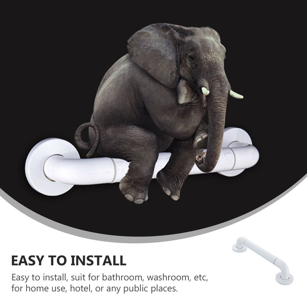 Home Bathroom Grab Bar - 1セットトイレグラブバー浴室安全手すり防錆耐摩耗性高齢者障害者向けホームホテル公衆トイレ用