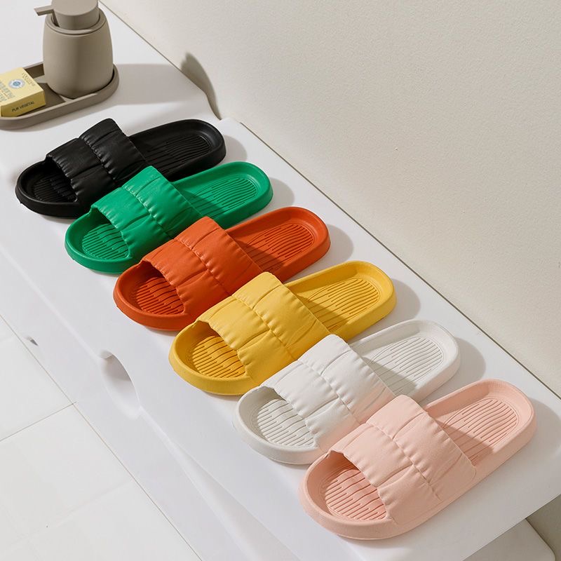 Home One Bathroom Accessories - 2026年新作 ソフトボトムスリッパ レディース メンズ兼用 室内用 浴室用