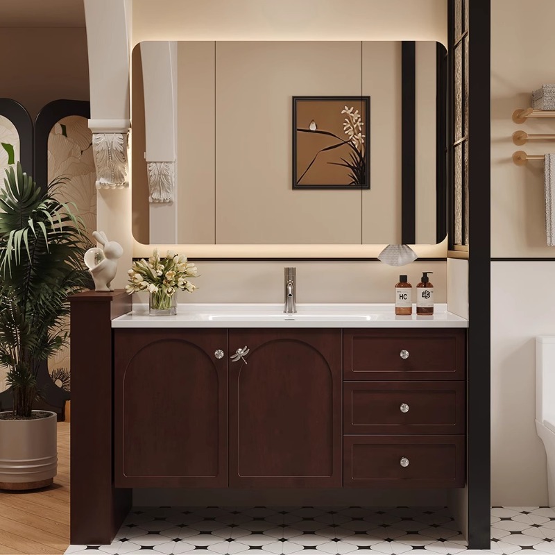Home Bathroom Vanity Combo - ウォールハマキバスルームキャビネットオーガナイザー収納香水ミラーファンキーシェルフバニティカップボードスキンケアベスティドリスホームデコレーション