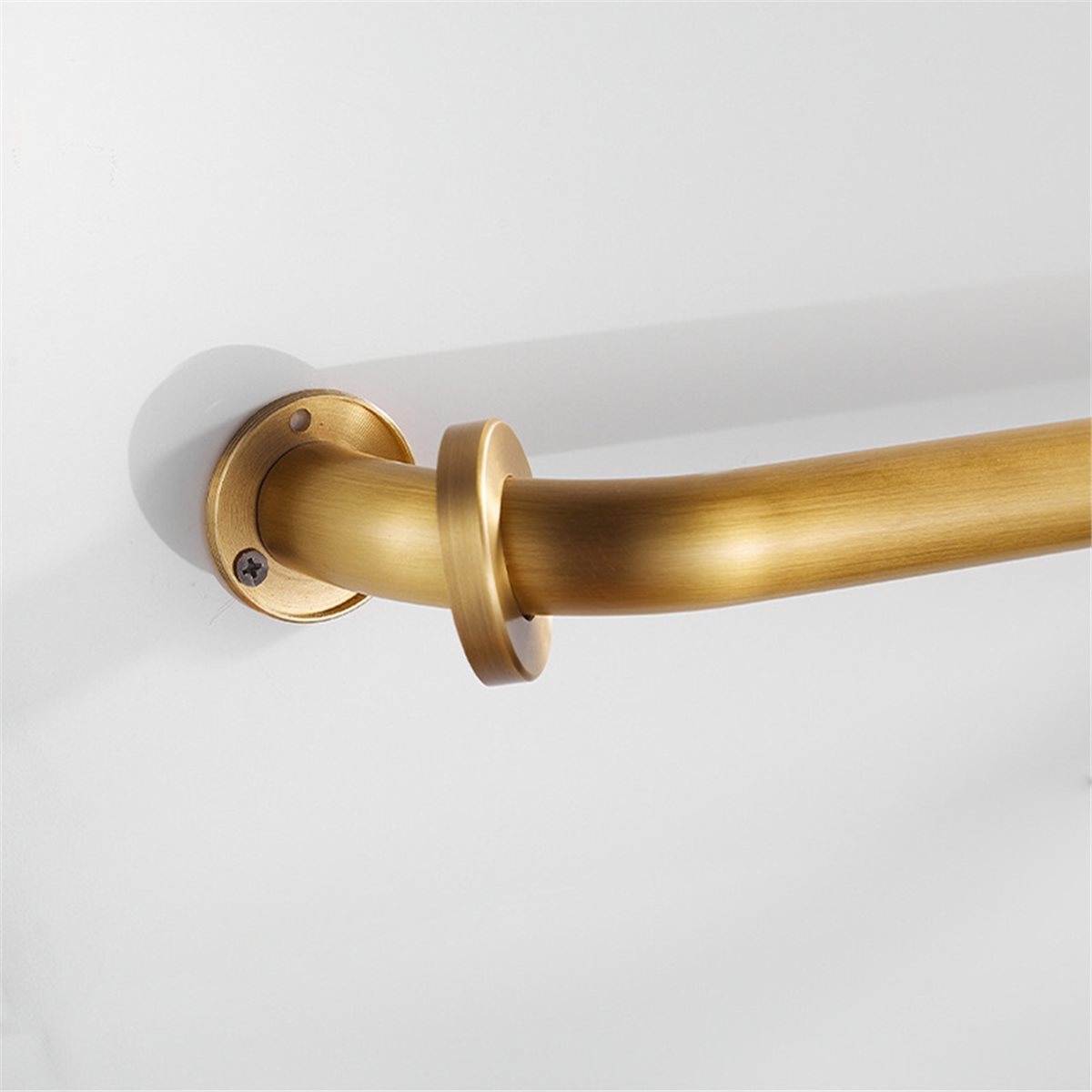 Home Bathroom Grab Bar - TODAY@BUY@~ 隠しネジ付きバスルームシャワーグラブバー、ホームバスハードウェア、ゴールド仕上げ（400mm）