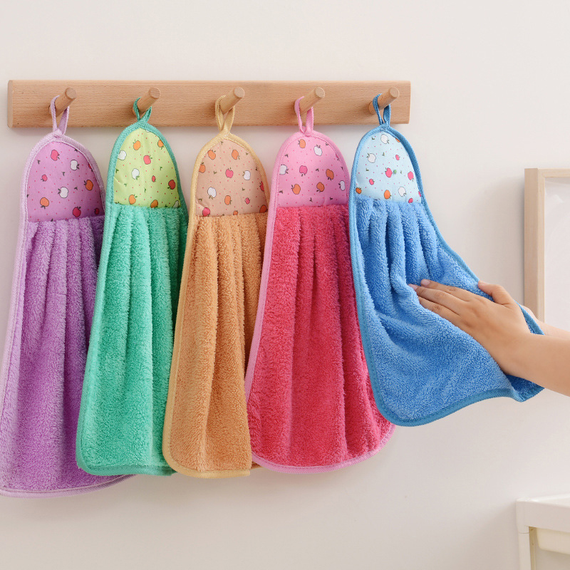 Home Bathroom Sauna - 4 個の小さなハンドタオルキッチンバスルーム用コーラルベルベットソフト速乾性吸収性クリーニングクロスホームサウナテリータオル