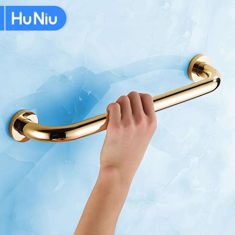 Home Bathroom Grab Bar - HuNiu バスルーム浴槽用手すりグラブバー アンティーク真鍮 30/40/50cm 滑り止めトイレシャワーグラブバー ホームアシストバー