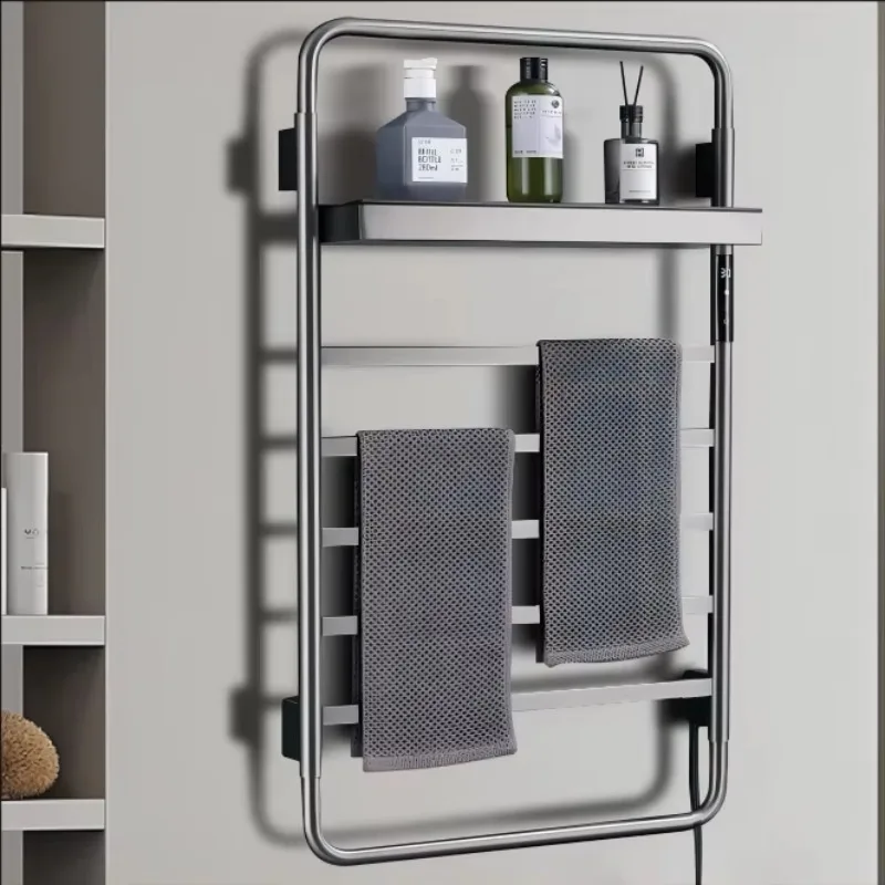 Towel Warmer Electric - タオルウォーマー 電気式 タオル乾燥機 トップシェルフ付き