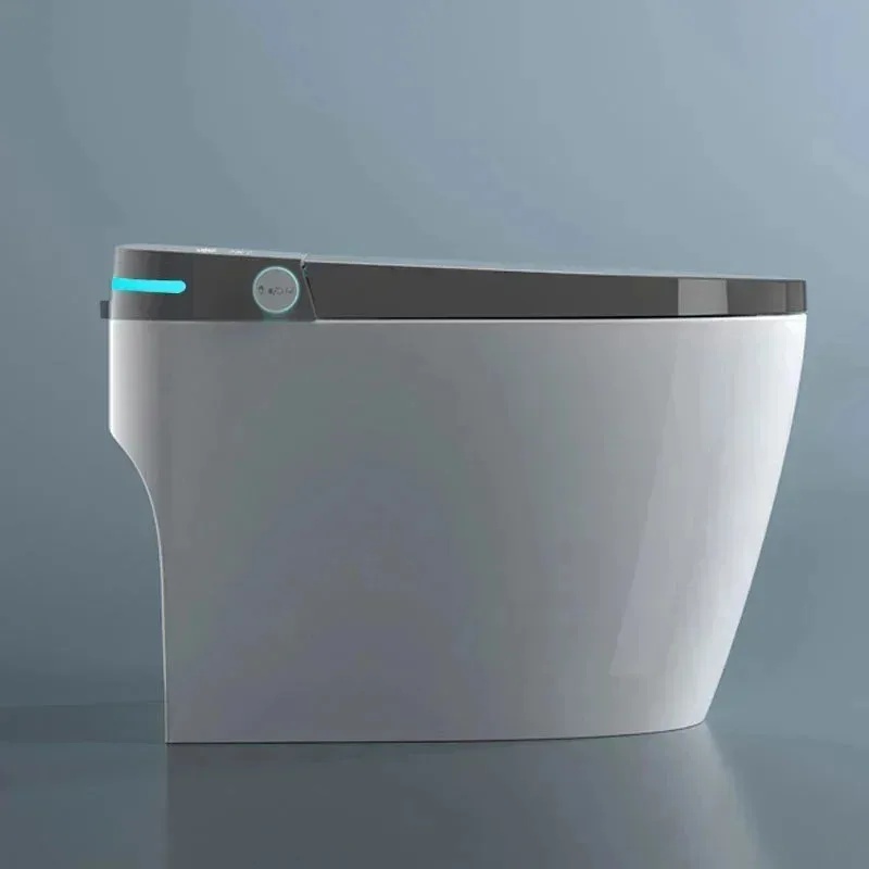 Home One Bathroom Accessories - 2026年型モダンセラミックスマートトイレ、自動モーションセンサー付きビデ、床置き型インテリジェントバスルーム衛生設備、家庭用トイレ。