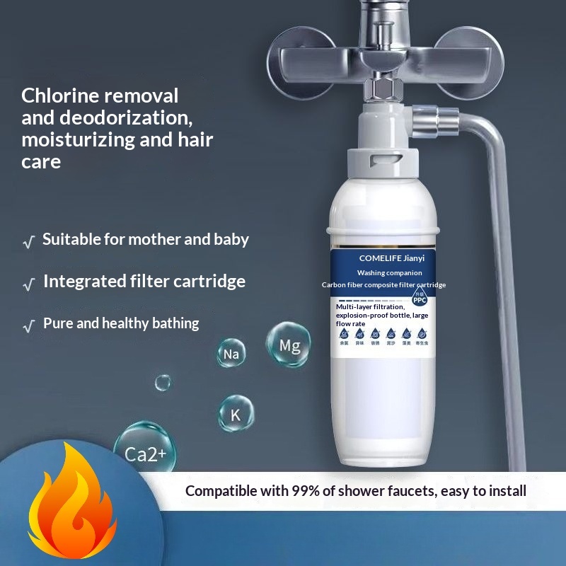Home Bathroom Shower - 家庭用入浴前フィルター、浴室の蛇口シャワーヘッド、入浴用美肌フィルター