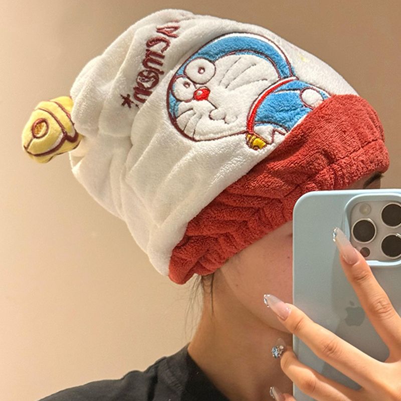 新しいドラえもんアニメ周辺漫画かわいいヘアドライ帽子甘くてか - Home Bathroom Movie のレビューと価格