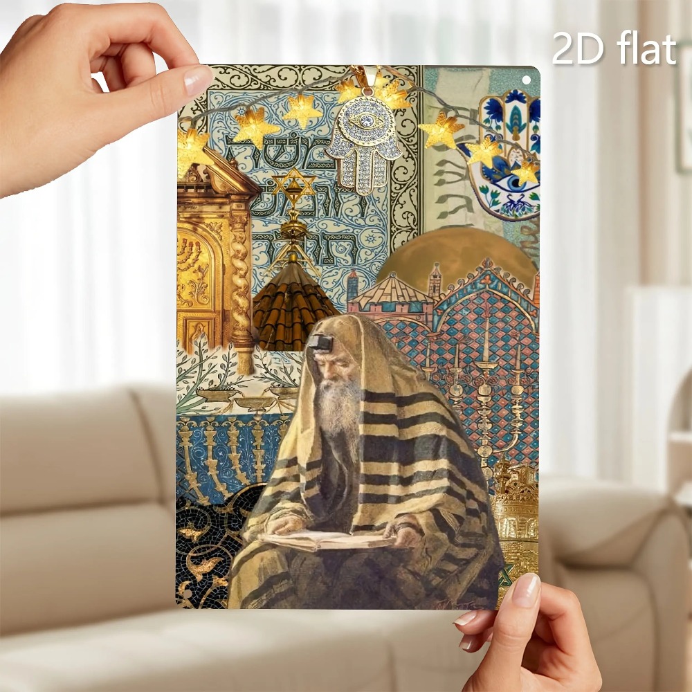 CIFBUY ヴィンテージユダヤ長老読書アルミ製ウォールアー - Home & Bathroom Building Products Pte Ltd のレビューと価格