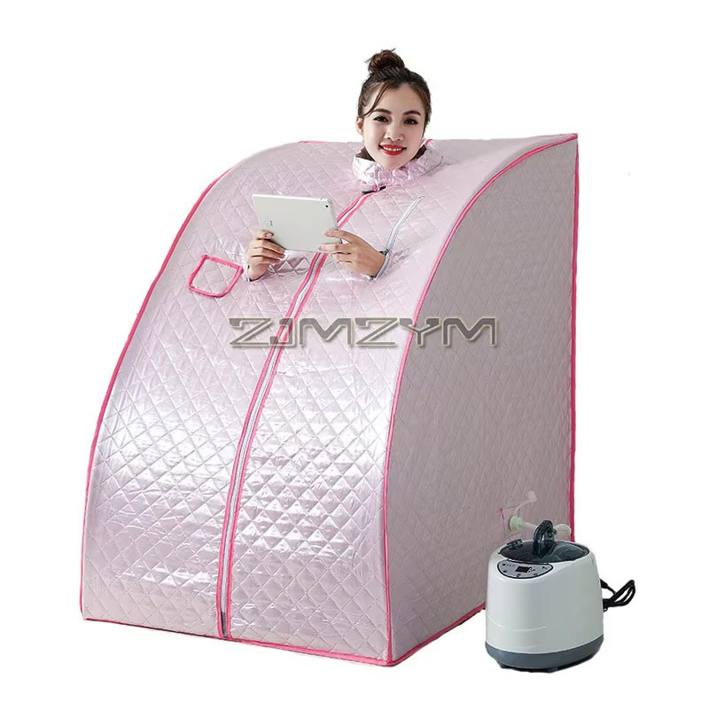 ポータブルスチームバススパ痩身家庭用キャビンテントルーム全身 - Home Bathroom Sauna のレビューと価格