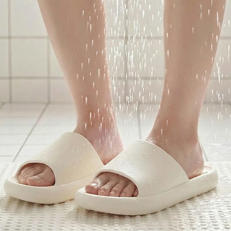中空EVA素材のバスルームシャワーサンダル、女性用ソフトソー - Home Bath のレビューと価格