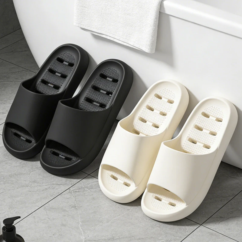 中空EVA素材のバスルームシャワーサンダル、女性用ソフトソー - Home Bath のレビューと価格
