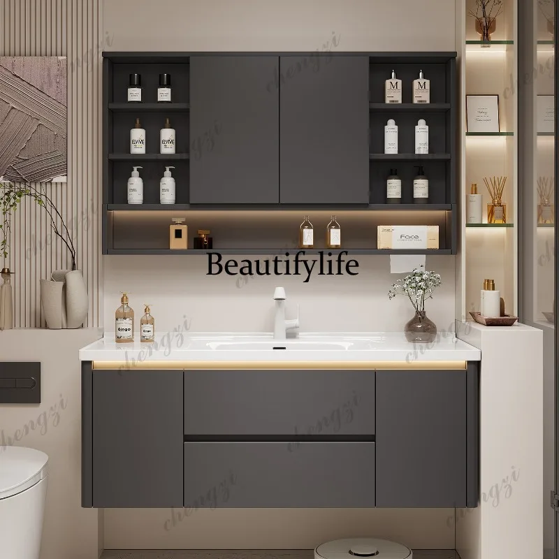 M07 オーガナイザー収納食器棚ミラートイレディスプレイパー - Home Bathroom Vanity Combo のレビューと価格