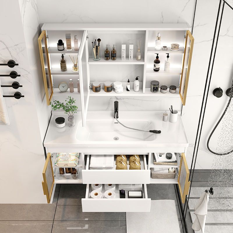 シンクオーガナイザー付きバスルームバニティキャビネットシンプ - Home Bathroom Vanity のレビューと価格