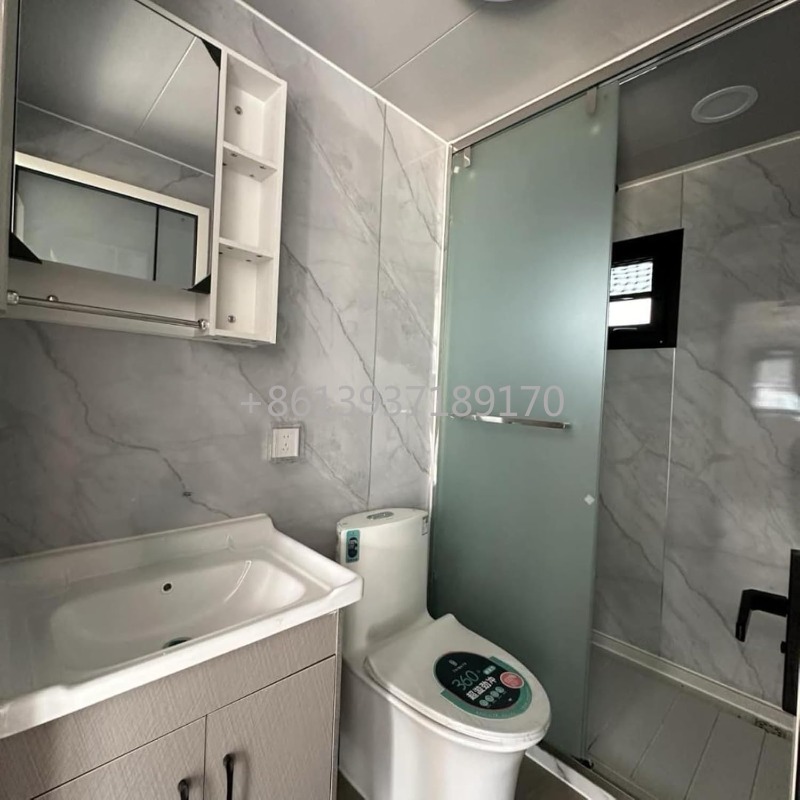 移動可能なプレハブ式小型住宅販売中。2寝室、1バスルーム、キ - Tiny Home Bathroom Kitchen のレビューと価格