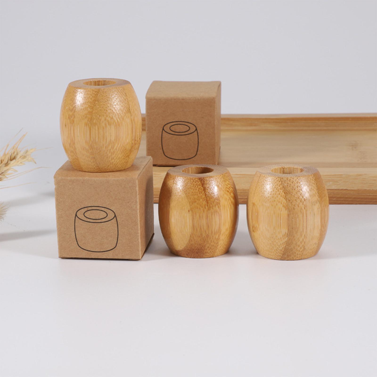 竹製歯ブラシホルダー コンパクトで環境に優しいバスルームオー - Home One Bathroom Accessories のレビューと価格