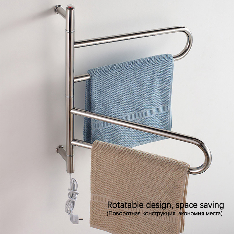 ステンレス製電気加熱タオルラック,バスタオル用加熱アクセサリ - Towel Warmer Electric のレビューと価格