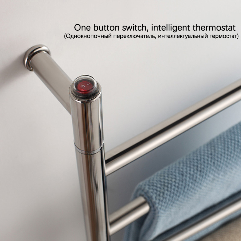 ステンレス製電気加熱タオルラック,バスタオル用加熱アクセサリ - Towel Warmer Electric のレビューと価格
