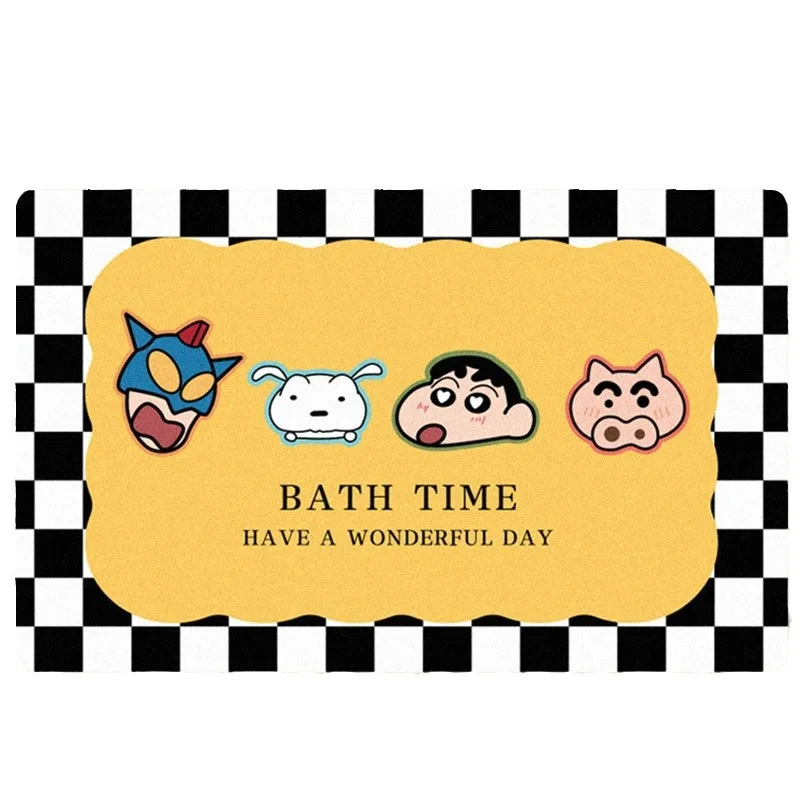 滑り止め吸収フロアマット,珪藻土,速乾性,クレヨン,すねちゃ - Home Bathroom Movie のレビューと価格