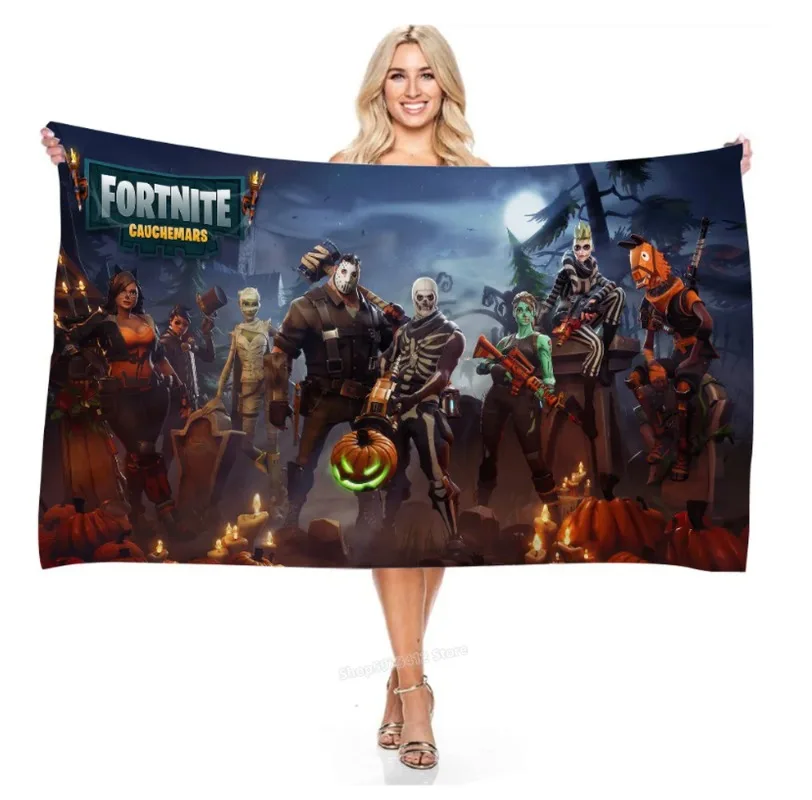 Fortnites ビーチタオル ゲーム フォートレス ナイ - Home Bathroom Model のレビューと価格