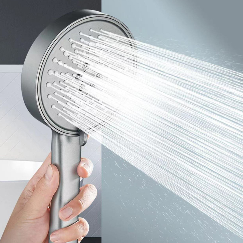 5モードシャワーヘッドシャワーヘッドセット大型ラウンド高圧ポ - Home Bathroom Shower のレビューと価格