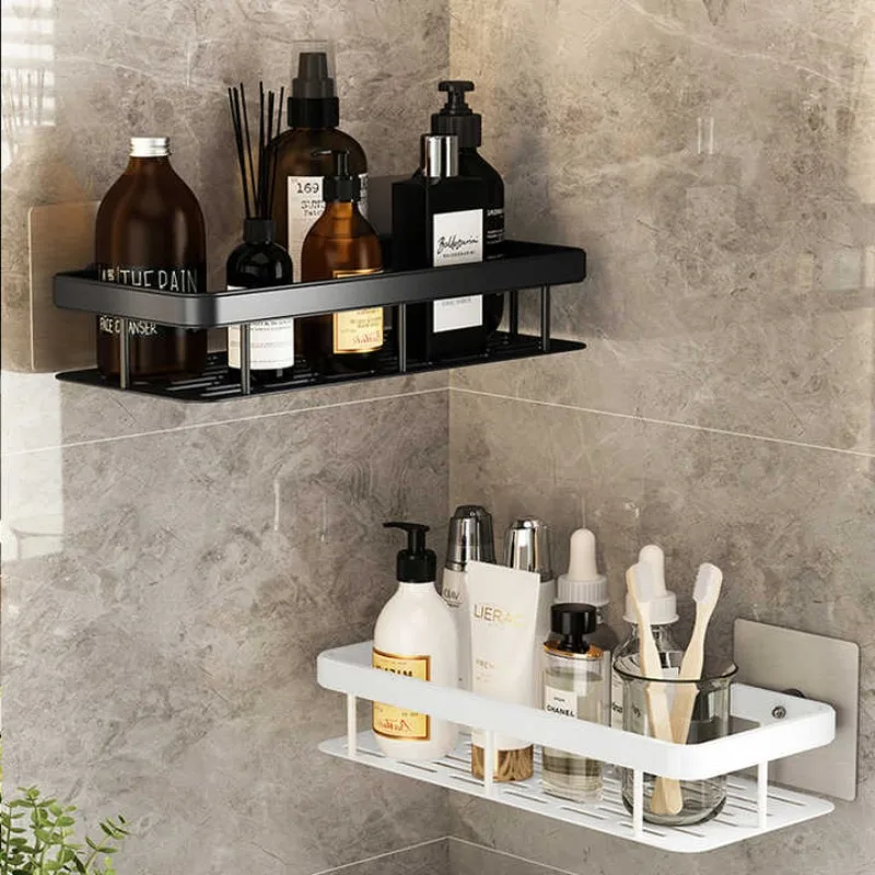 2 個のバスルーム棚キッチン収納オーガナイザーアルミ合金シャ - Tiny Home Bathroom Kitchen のレビューと価格