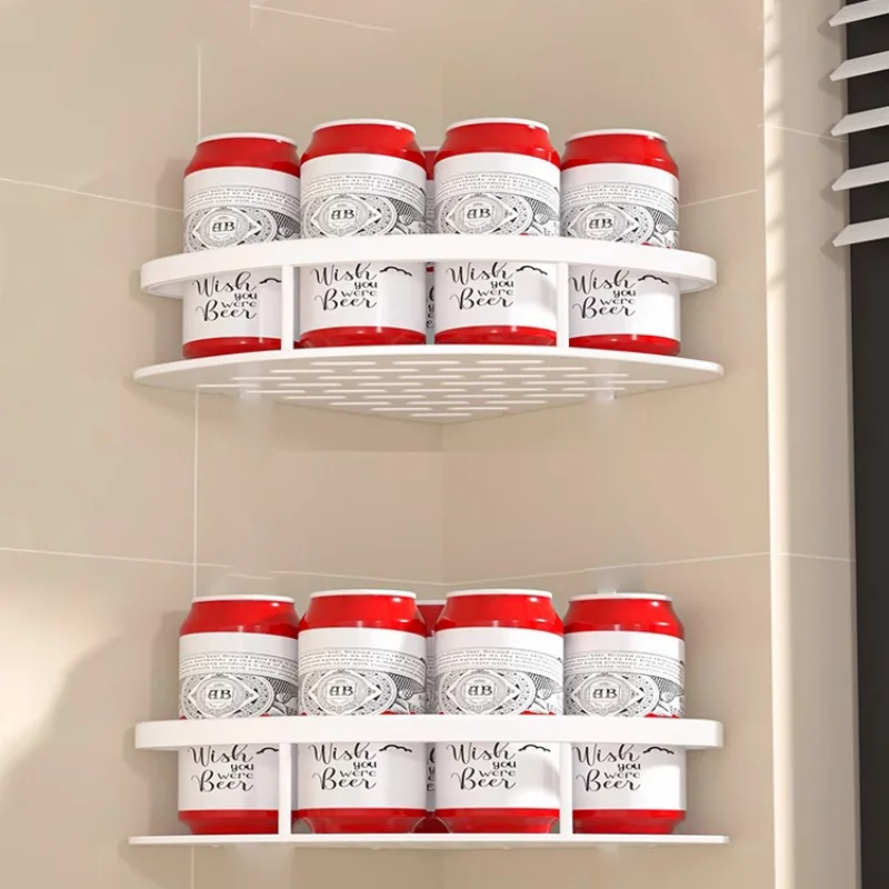 2 個のバスルーム棚キッチン収納オーガナイザーアルミ合金シャ - Tiny Home Bathroom Kitchen のレビューと価格