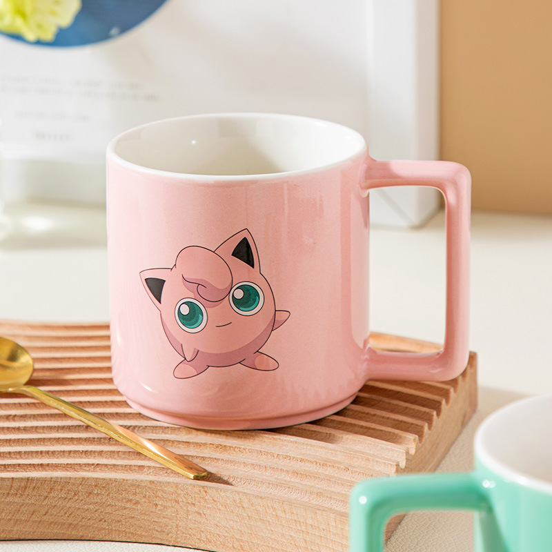 新しい漫画ポケモンピカチュウマグ朝食ミルクカップかわいいドリ - Home Bathroom Model のレビューと価格