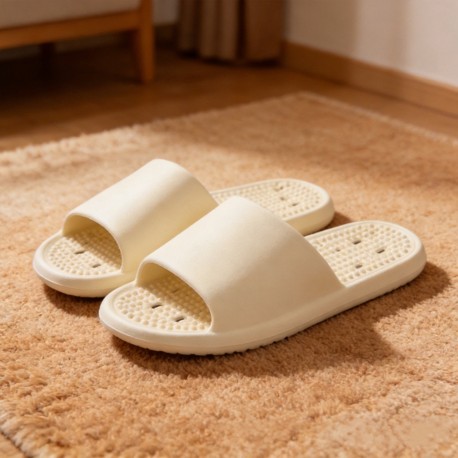女性用サマースリッパ、滑り止め、速乾性、排水穴付き、ソフトク - Home Bath のレビューと価格
