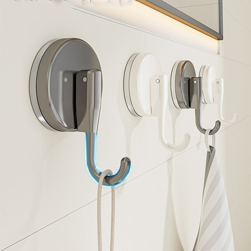 吸盤フックパンチフリー多機能吊り下げキー衣類フック浴室ローブ - Tiny Home Bathroom Kitchen のレビューと価格