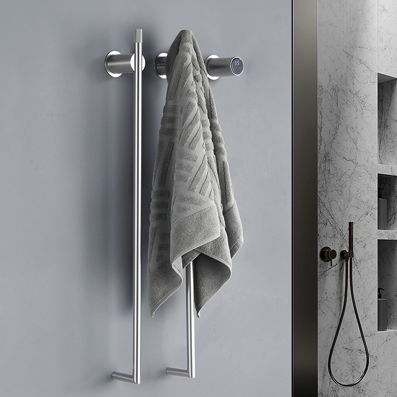 加熱されたバスタオル掛け,タッチコントロール付きのスマート電 - Towel Warmer Electric のレビューと価格