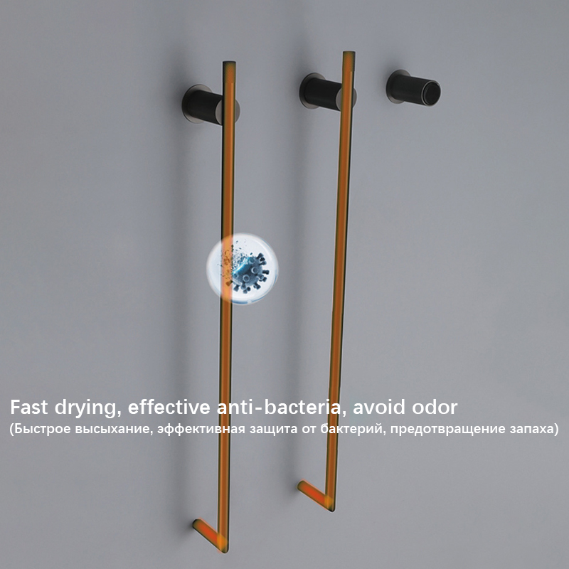 加熱されたバスタオル掛け,タッチコントロール付きのスマート電 - Towel Warmer Electric のレビューと価格