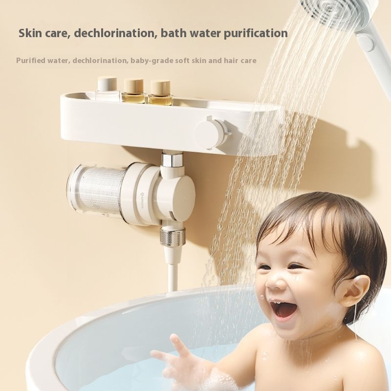 プレシャワーヘッド、家庭用シャワーセット、スケール・塩素除去 - Home Bathroom Shower のレビューと価格