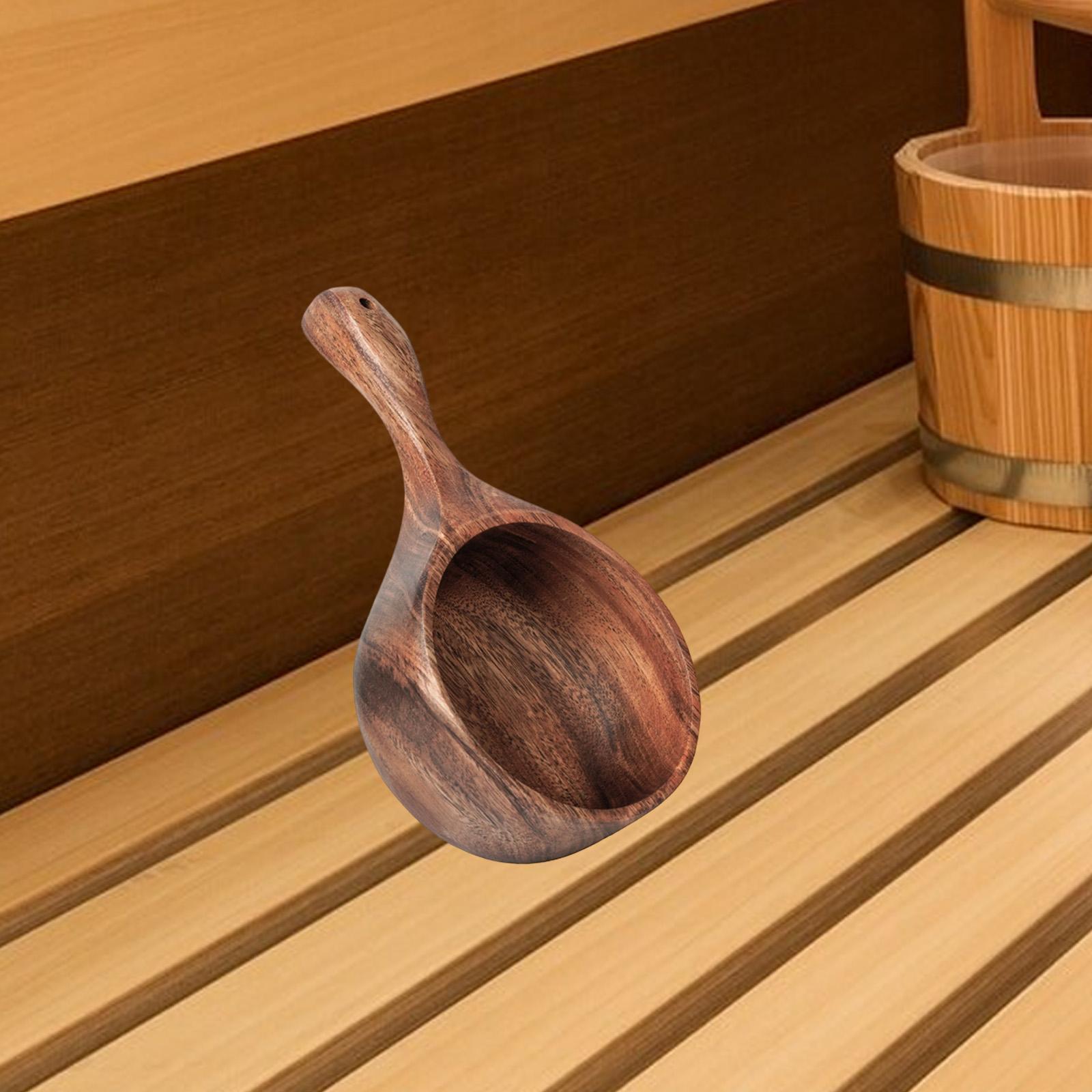 木製サウナ用おたま、家庭用お風呂水すくい、ポータブルサウナ用 - Home Bathroom Sauna のレビューと価格