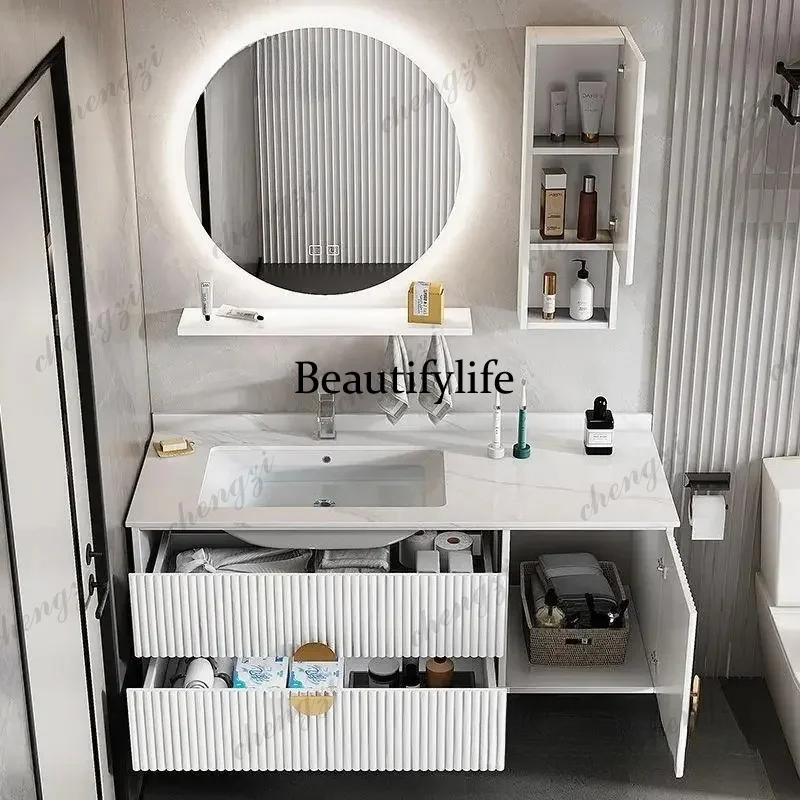 M178 コンパクトバスルームキャビネット洗面化粧台 セラミ - Home Bathroom Vanity Combo のレビューと価格