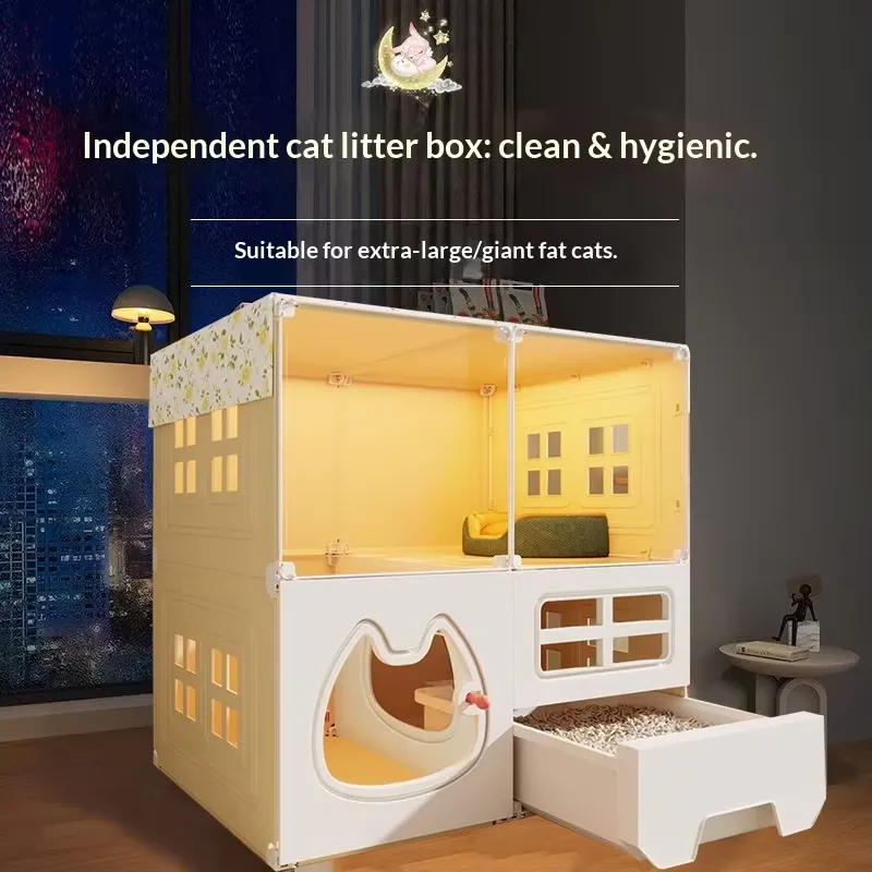 人気商品 在庫あり プラスチック製猫用ヴィラ ボックス一体型 - Home One Bathroom Accessories のレビューと価格