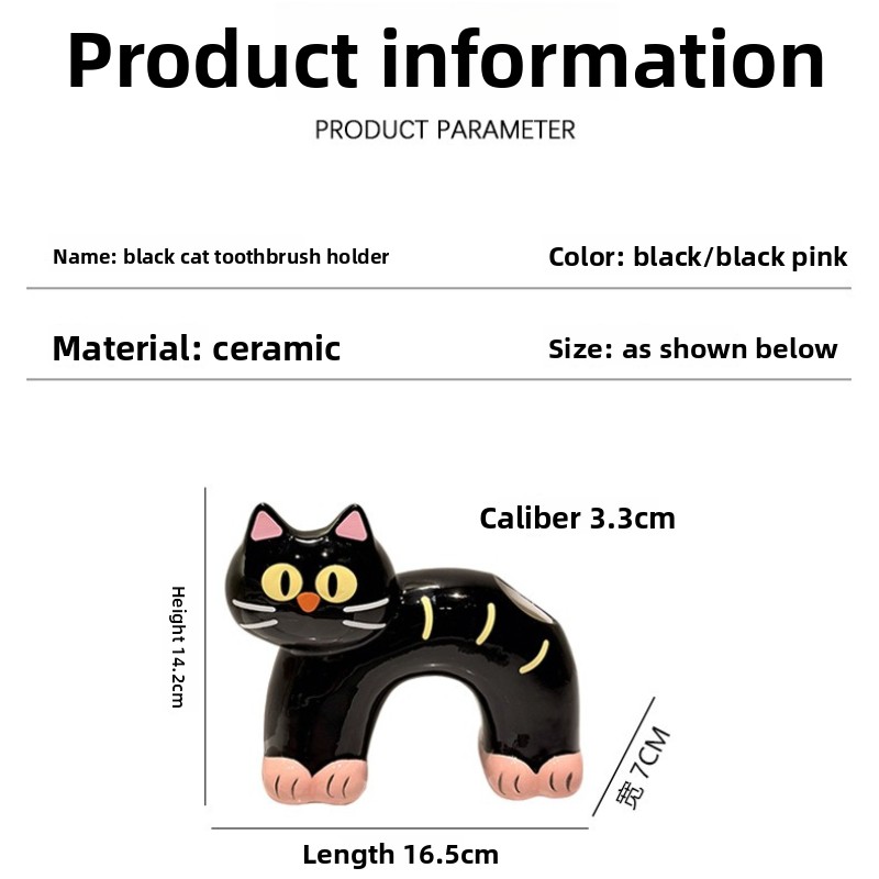 パーソナライズされたクリエイティブで可愛い黒猫型のバスルーム - Home Bathroom Model のレビューと価格
