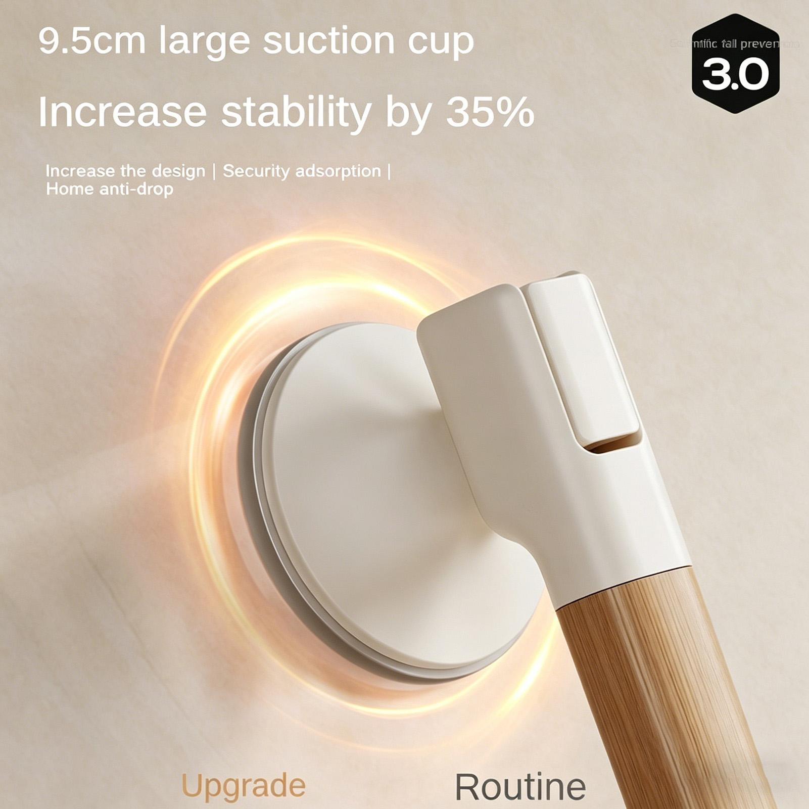 シャワー用吸盤ハンドル 入浴補助グラブバー 転倒防止安全グリ - Home Bathroom Grab Bar のレビューと価格