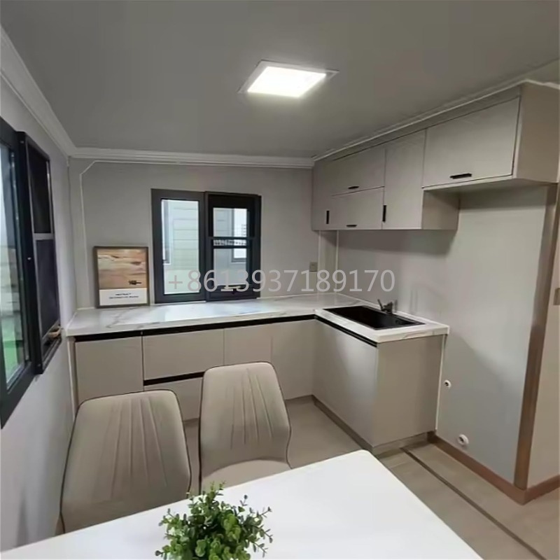 拡張可能なプレハブ小型住宅、折りたたみ式コンテナハウス（寝室 - Tiny Home Bathroom Kitchen のレビューと価格