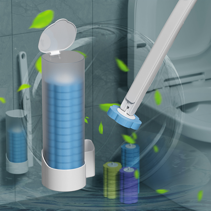 使い捨てトイレブラシ壁掛けクリーニングツール浴室用交換ブラシ - Home Bathroom Products のレビューと価格