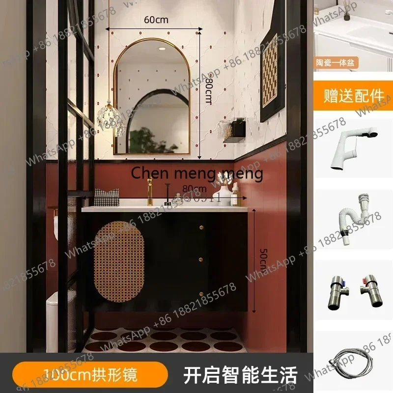 P3 狭い家具用密閉収納トイレキャビネット、バスルームシンク - Home Bathroom Vanity のレビューと価格