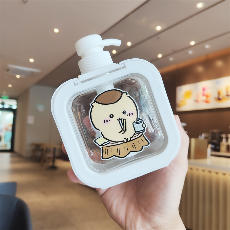 リトルバトルボトル、かわいい漫画、ギカイカワ、手洗い用空ボト - Home Bathroom Movie のレビューと価格