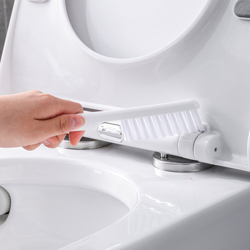 壁掛けトイレブラシ ホルダー付き 長柄シリコントイレブラシ  - Home Bathroom Products のレビューと価格