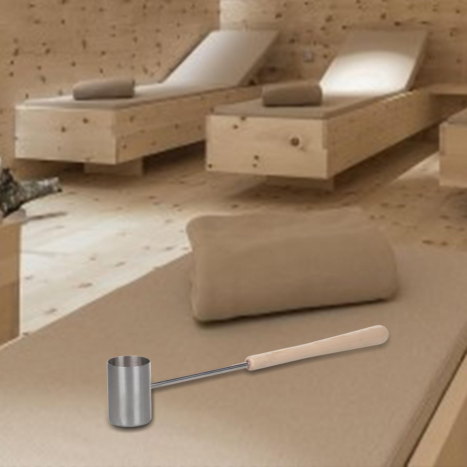 サウナお玉水ひしゃく人間工学に基づいた 275 ミリリットル - Home Bathroom Sauna のレビューと価格