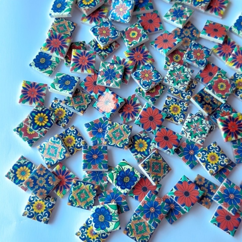 150g DIY モザイク装飾タイル 手作り ホームデコレー - Home Bathroom Tiles のレビューと価格