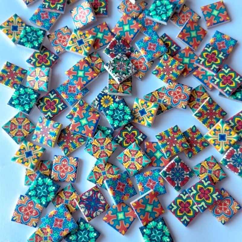 150g DIY モザイク装飾タイル 手作り ホームデコレー - Home Bathroom Tiles のレビューと価格