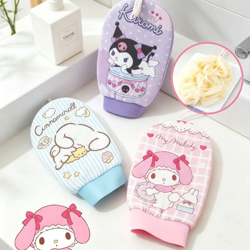 可愛い漫画パンクプリントバススクラバー高級キュートソフト角質 - Home Bathroom Model のレビューと価格