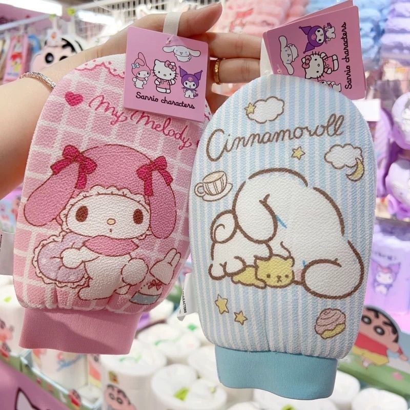 可愛い漫画パンクプリントバススクラバー高級キュートソフト角質 - Home Bathroom Model のレビューと価格