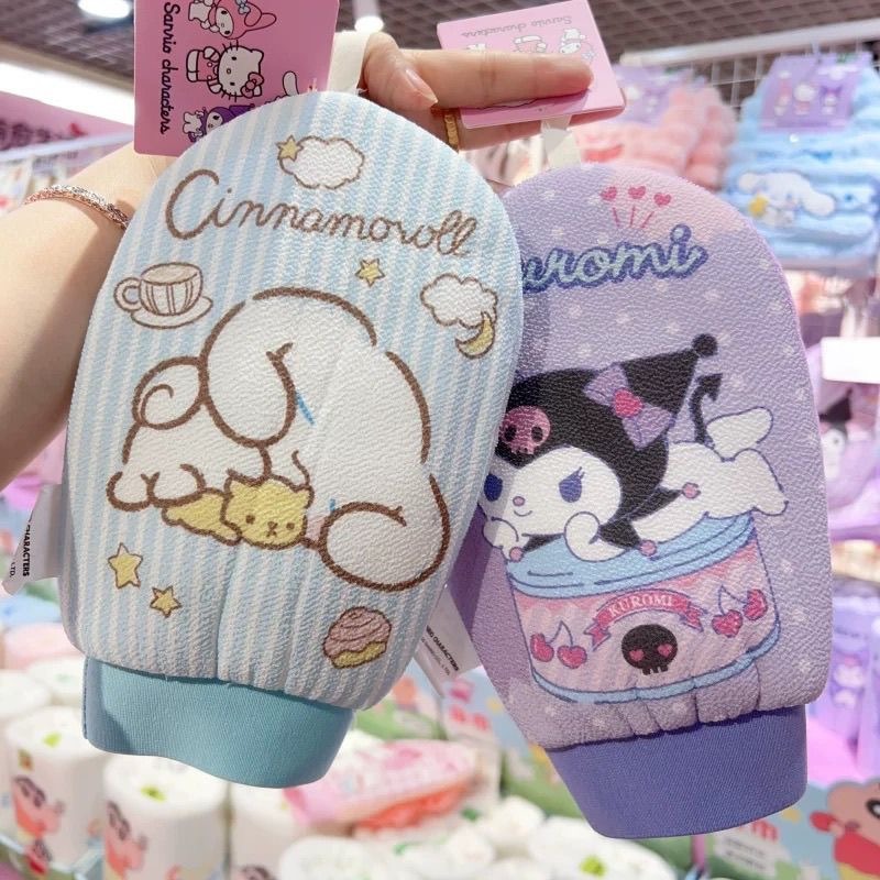 可愛い漫画パンクプリントバススクラバー高級キュートソフト角質 - Home Bathroom Model のレビューと価格