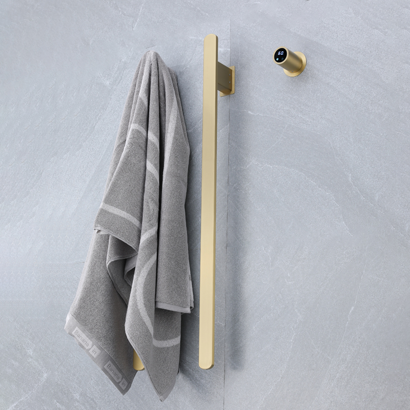新スタイルグレーバスルームタオルウォーマー隠しワイヤー電気加 - Towel Warmer Electric のレビューと価格