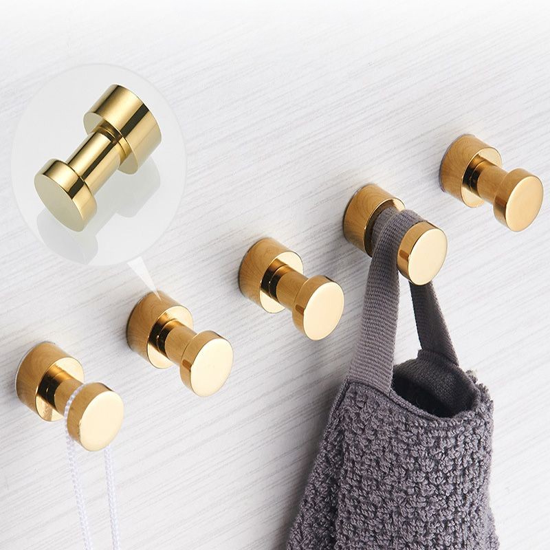 2/3/4/5個真鍮ローブフック防錆タオルフックキー帽子フッ - Home Bathroom Products のレビューと価格